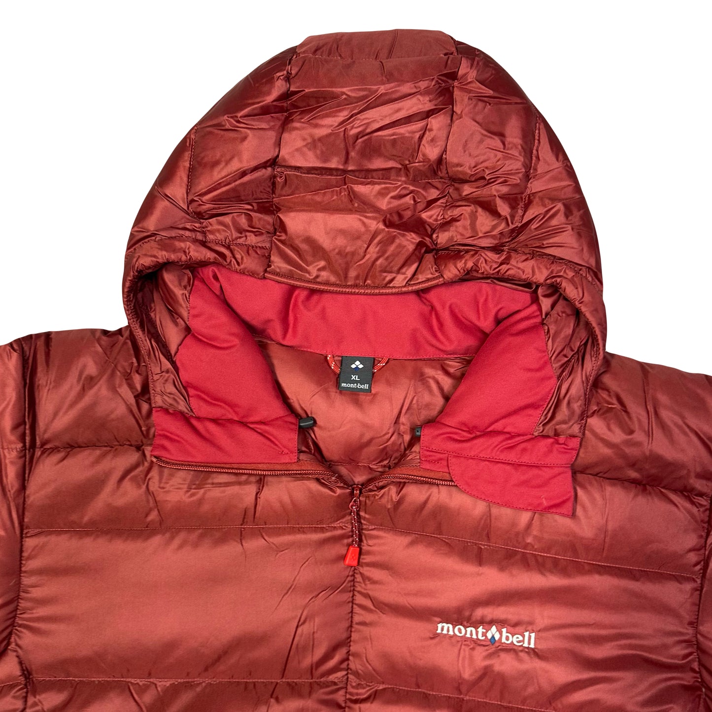 Montbell Light Alpine Puffer Jacket In Red ( XL )
