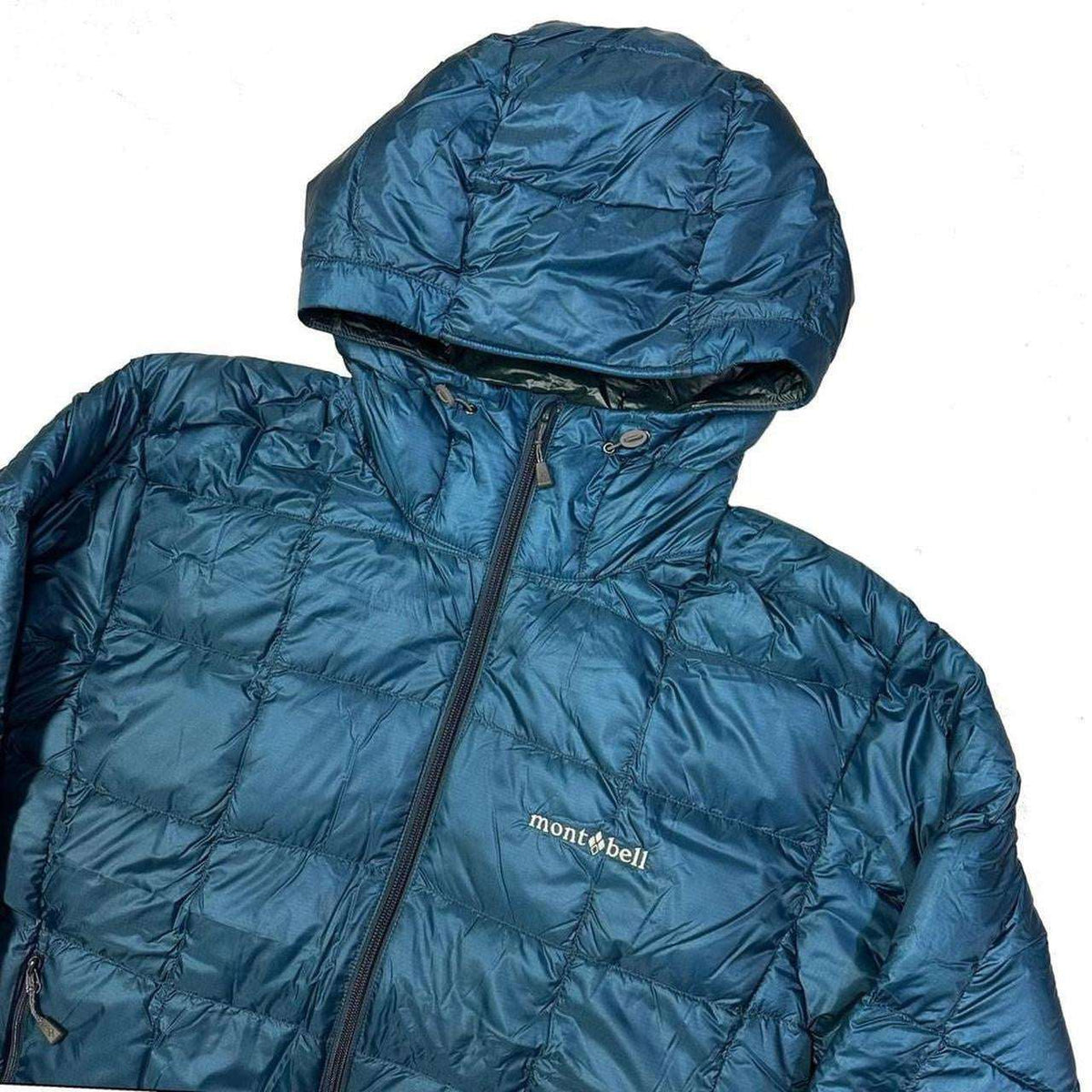 Montbell Superior Down Parka Puffer Jacket In Blue (M)