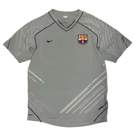 Nike Barcelona 2007/08 Training Shirt In Grey (M)
