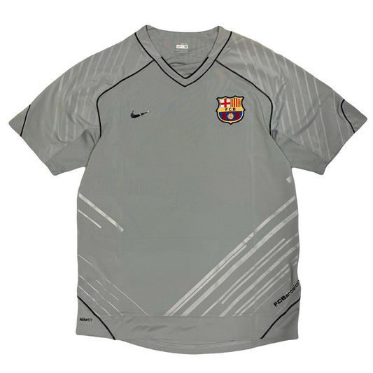 Nike Barcelona 2007/08 Training Shirt In Grey (M)