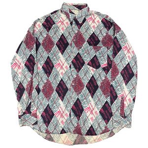 Moschino Monogram Long Sleeve Shirt ( XL )