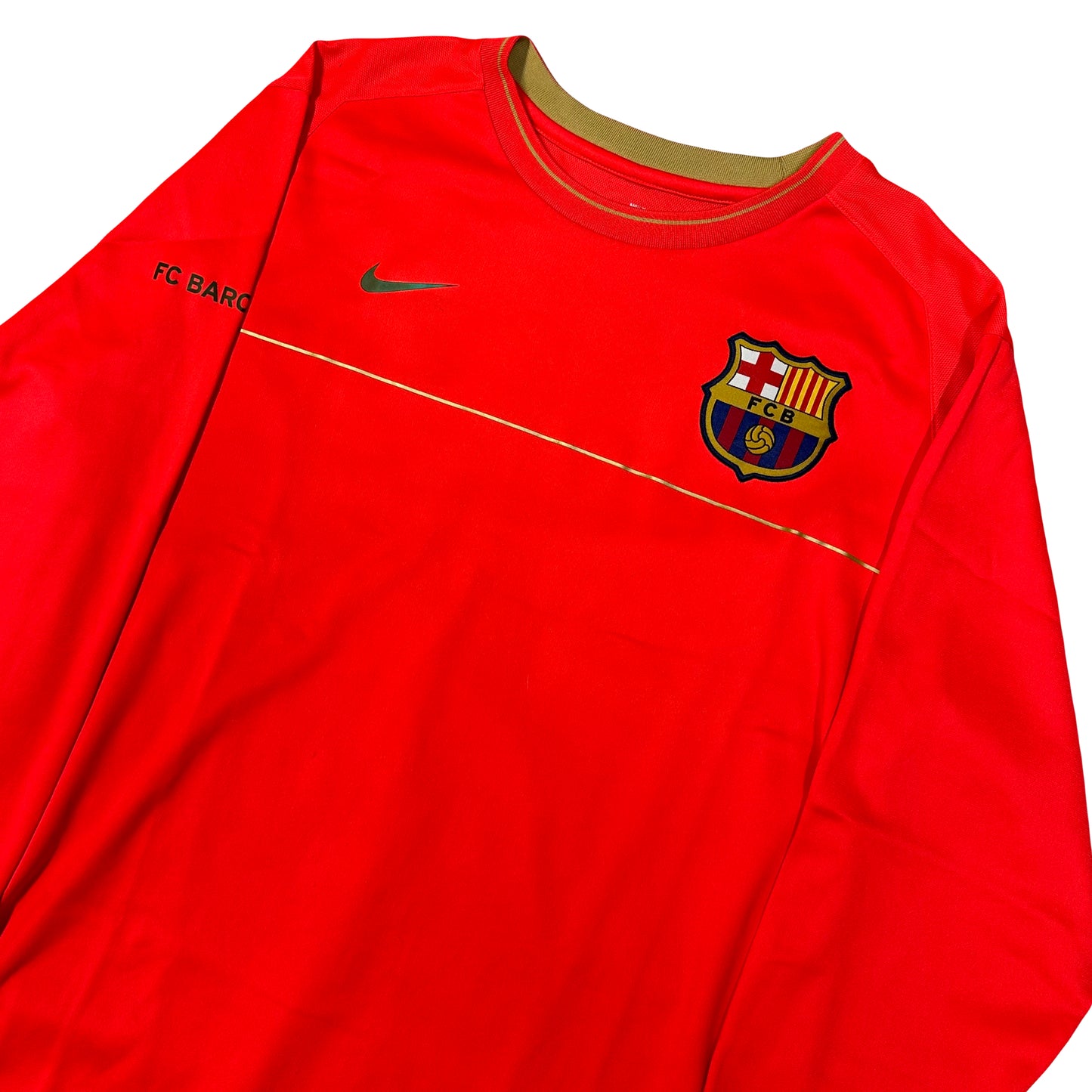 Nike Barcelona 2008 Training Top In Red ( M )