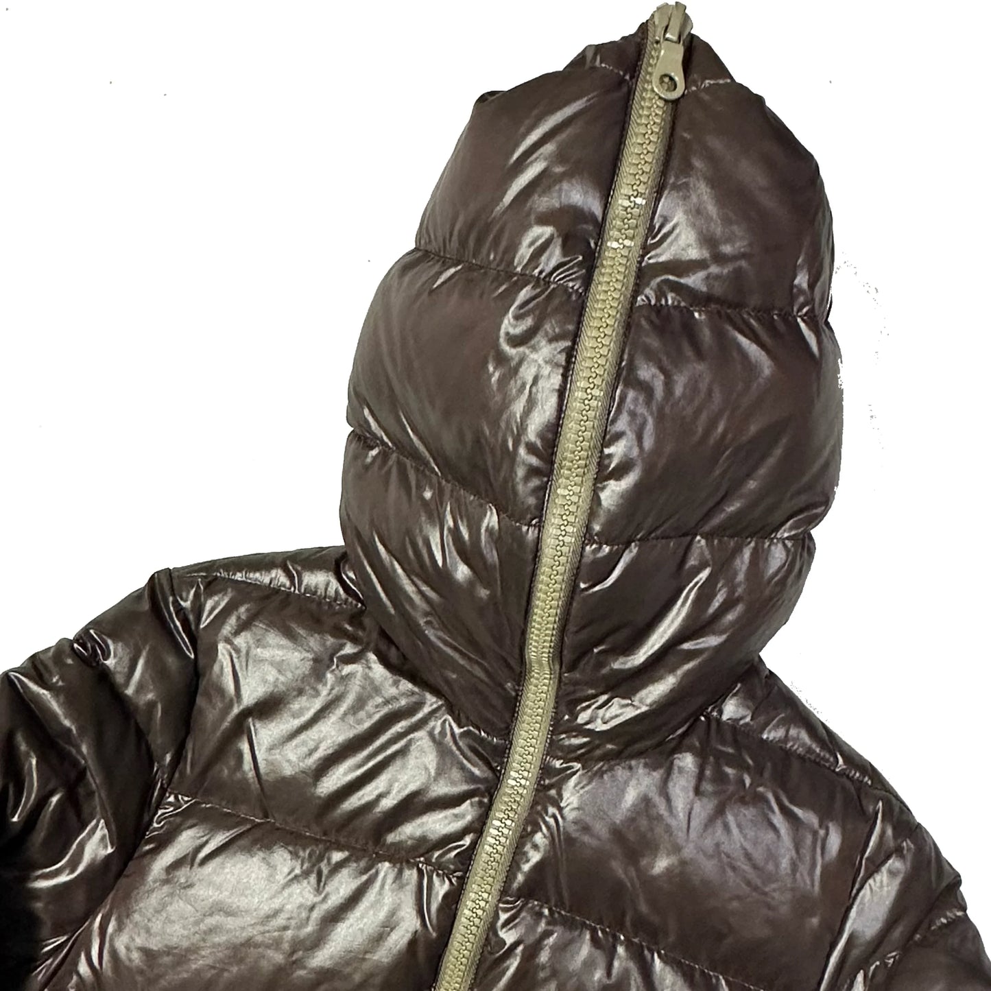 Duvetica Puffer Jacket In Brown (S)