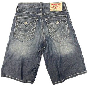 True Religion Contrast Stitch Jorts ( W31 )