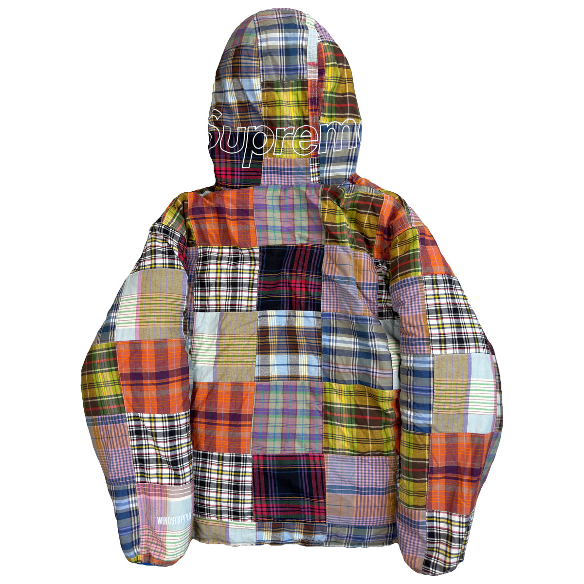 Supreme Madras Reversible Down Puffer Jacket (M)