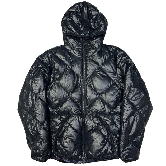 Camp 7 Diamond Stitch Puffer Jacket In Black ( S )