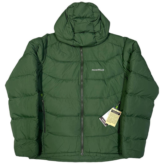 Montbell Upland Parka Down Puffer Jacket In Green ( M )