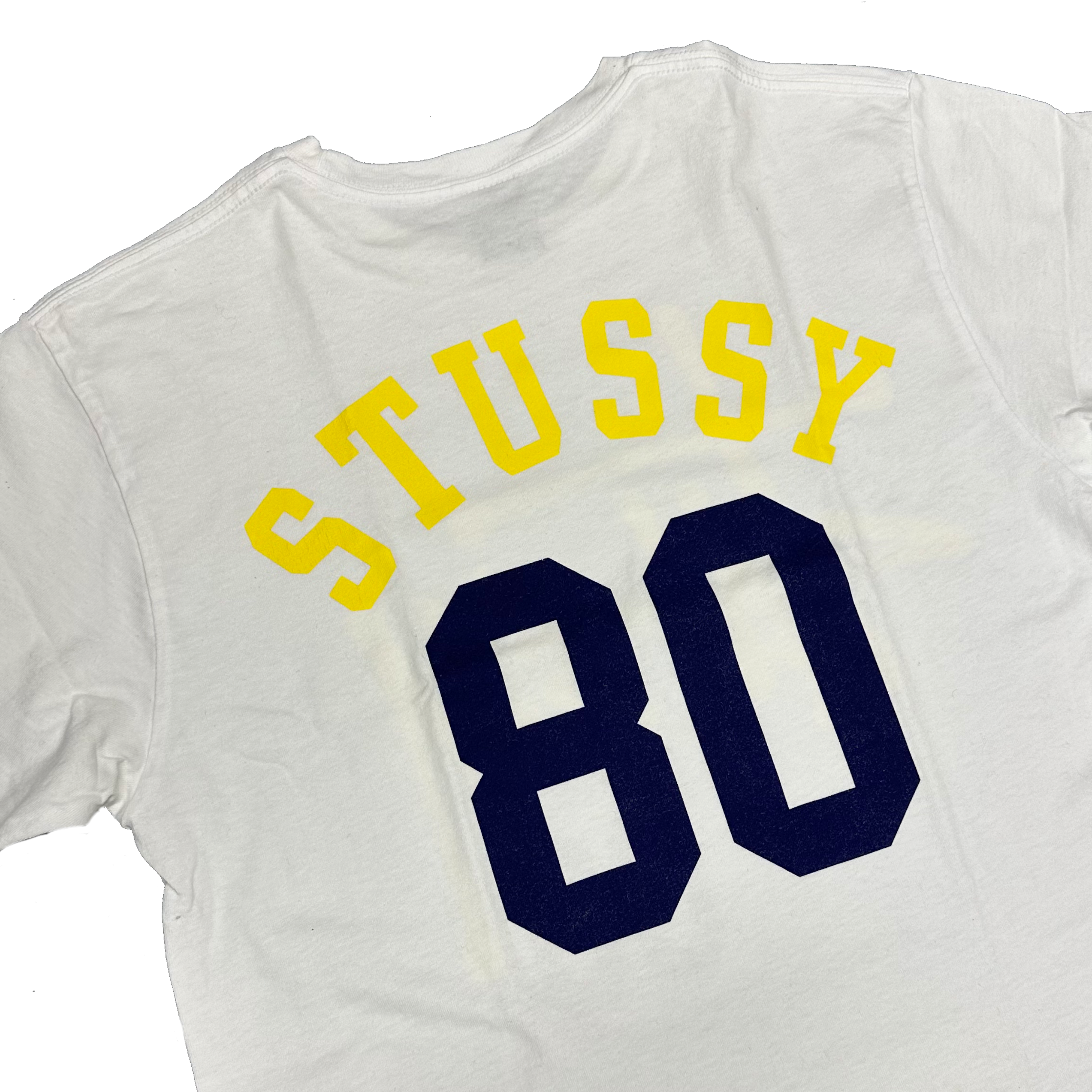 Stüssy Spellout Jersey T-Shirt In White ( M )