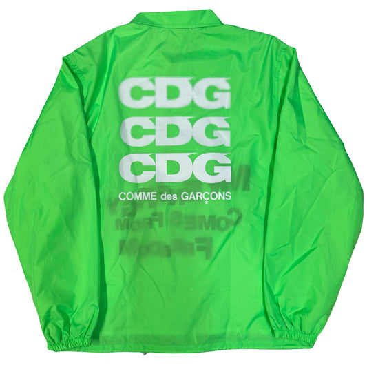 Commes Des Garçons Coach Jacket In Green ( L )
