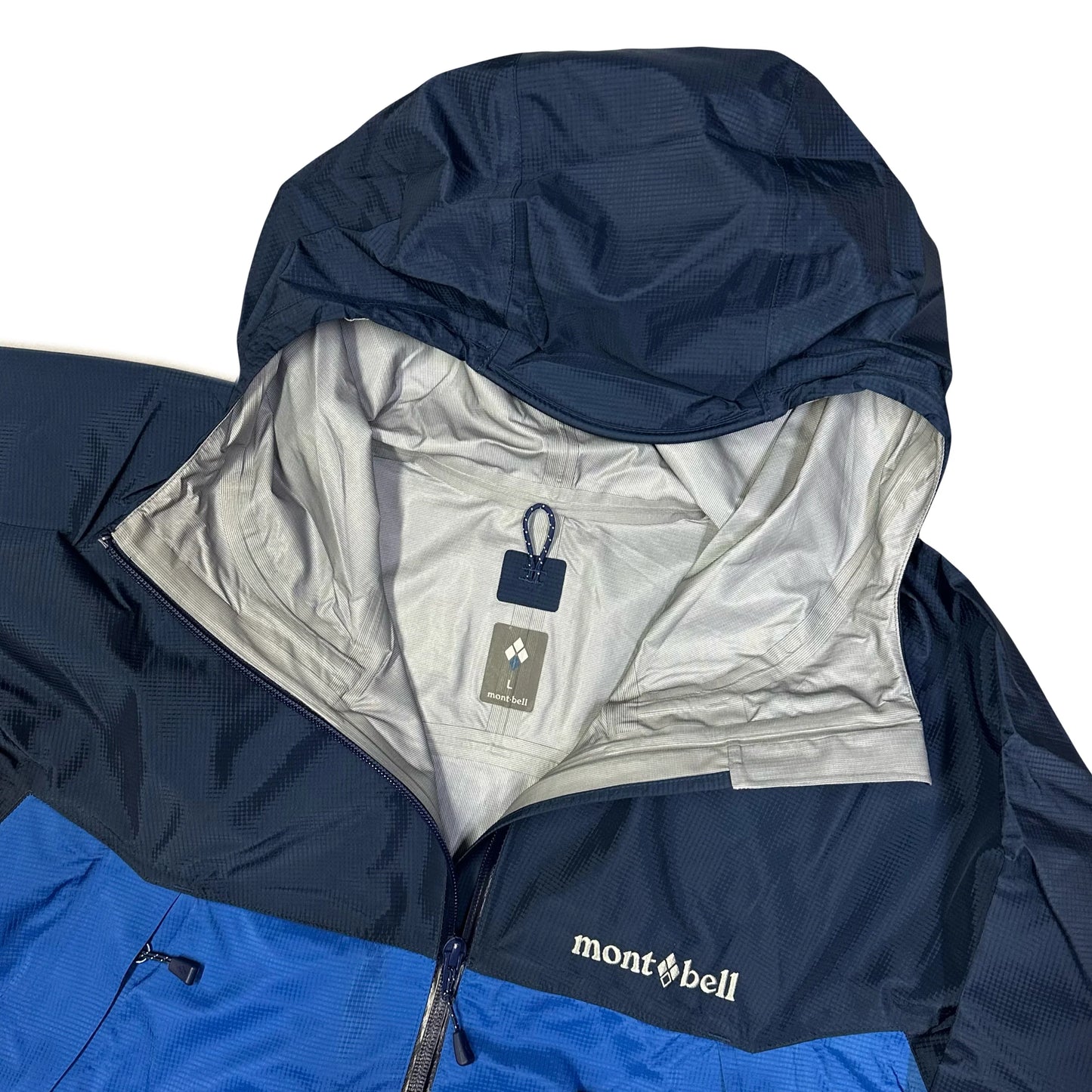 Montbell Thunder Pass DRY-TECH Jacket In Navy & Blue ( L )