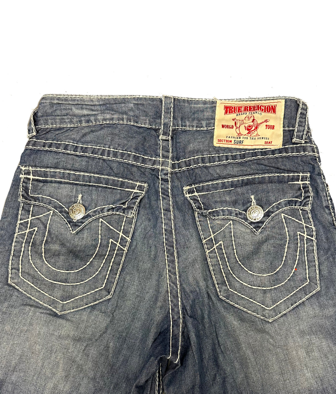 True Religion Contrast Stitch Jorts ( W31 )