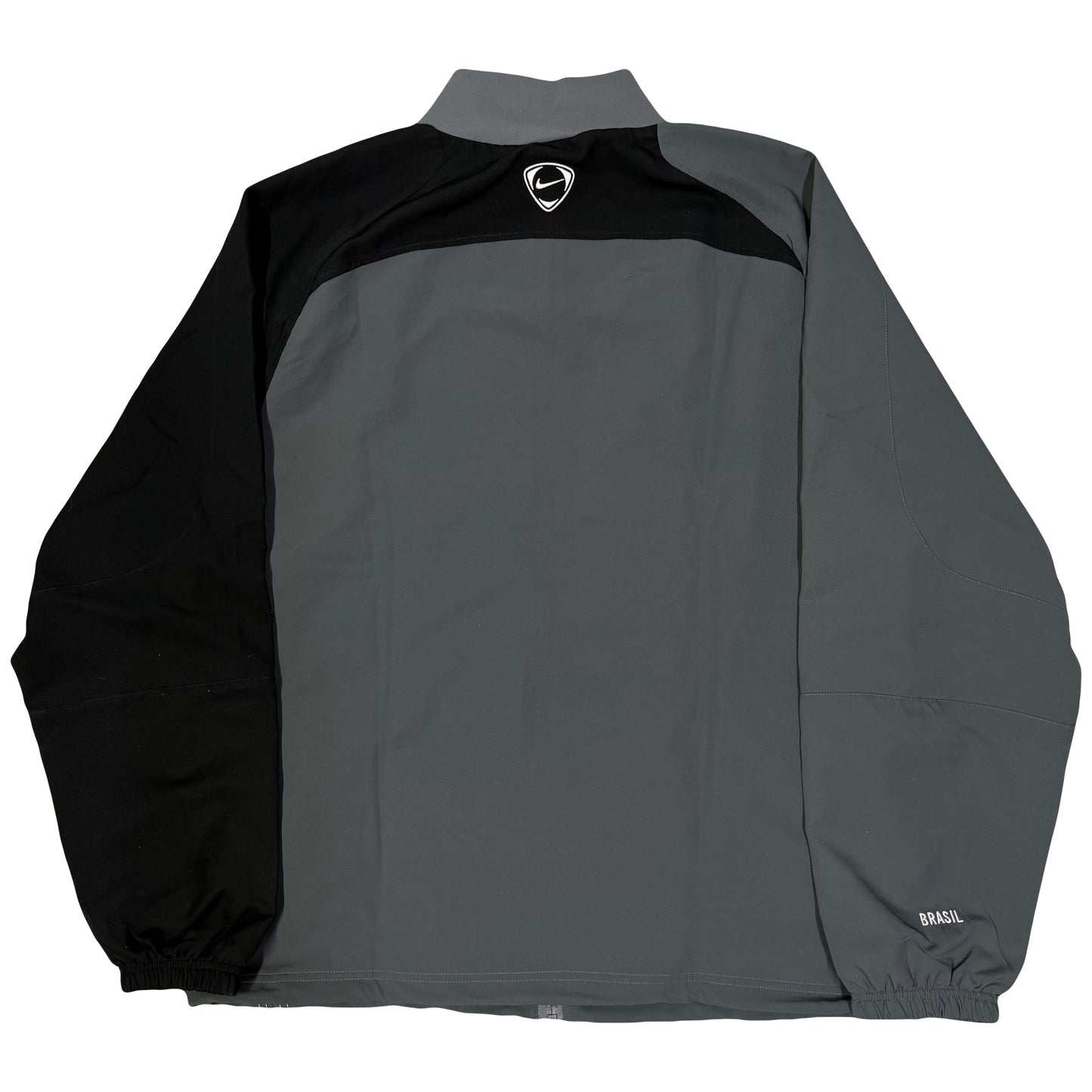 Nike Brazil 2004 Tracksuit In Grey & Black (L)