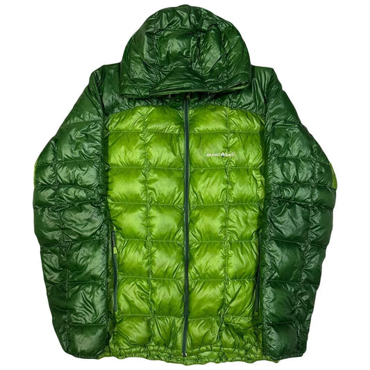 Montbell Superior Down Parka Puffer Jacket In Green ( XL )