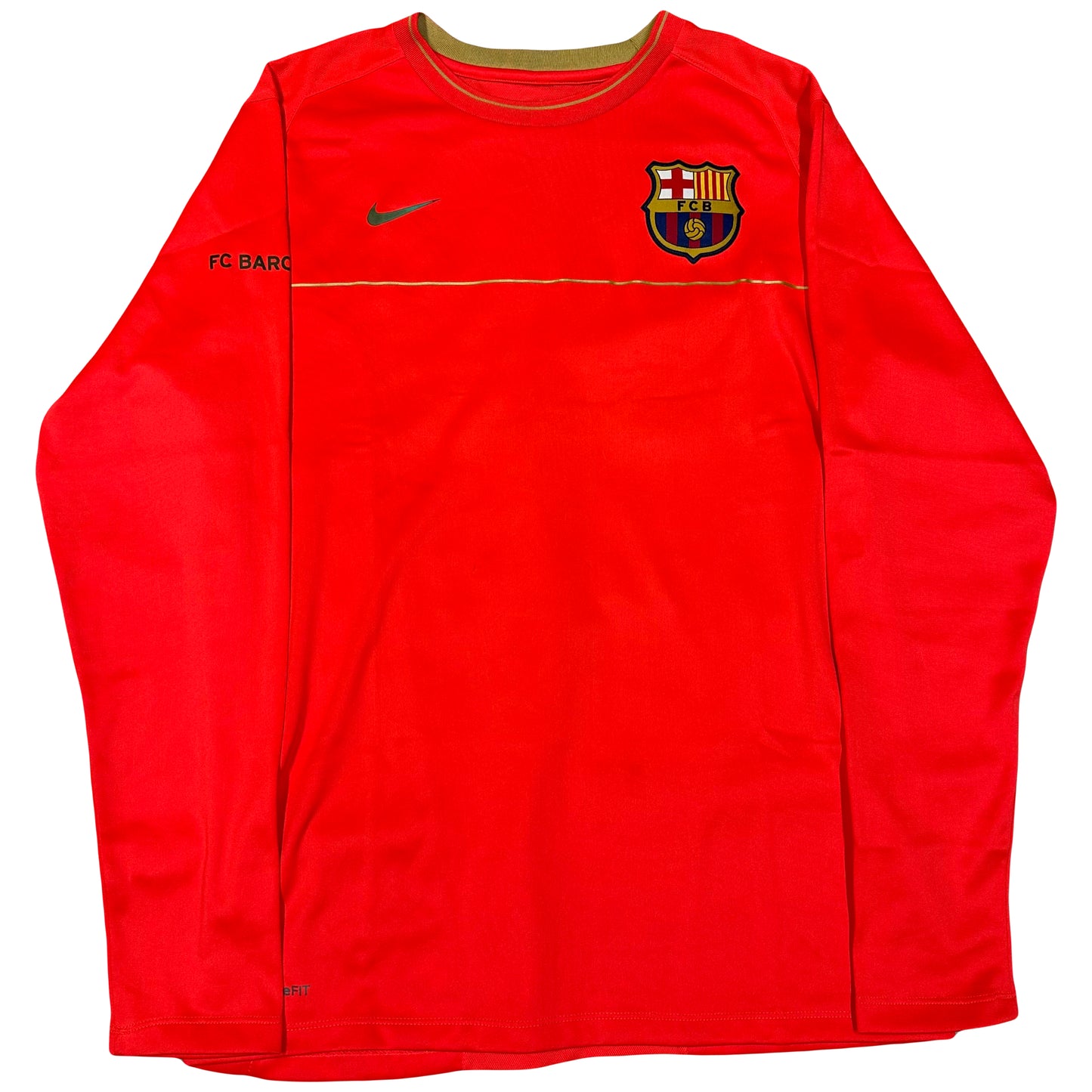 Nike Barcelona 2008 Training Top In Red ( M )