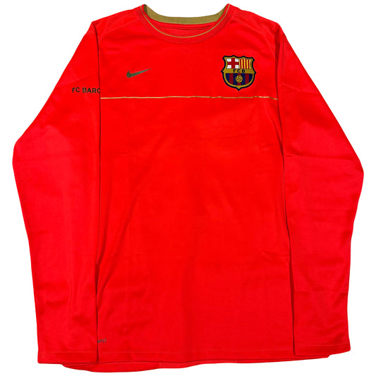 Nike Barcelona 2008 Training Top In Red ( M )