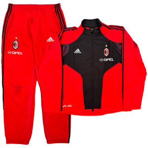 Adidas AC Milan 2004/05 Opel Tracksuit ( XL )