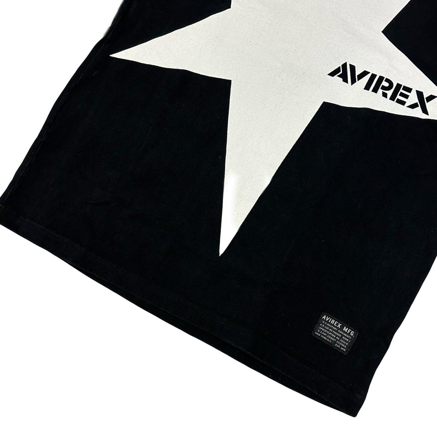 Avirex Star T-Shirt In Black ( M )