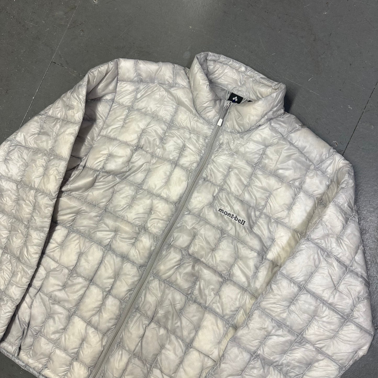 Montbell Plasma 1000 Alpine Down Parka Puffer Jacket In Grey (USA/EUR L)