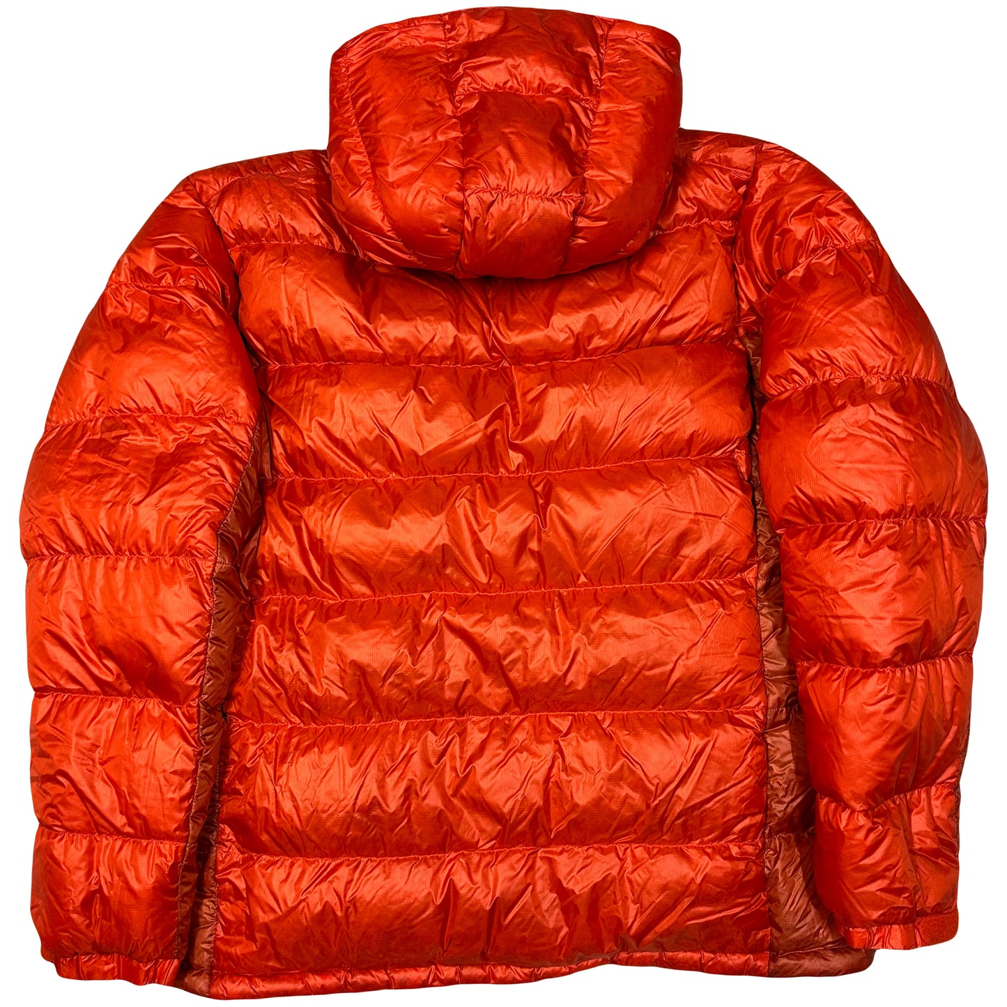 Montbell Puffer Jacket In Orange & Red ( L )