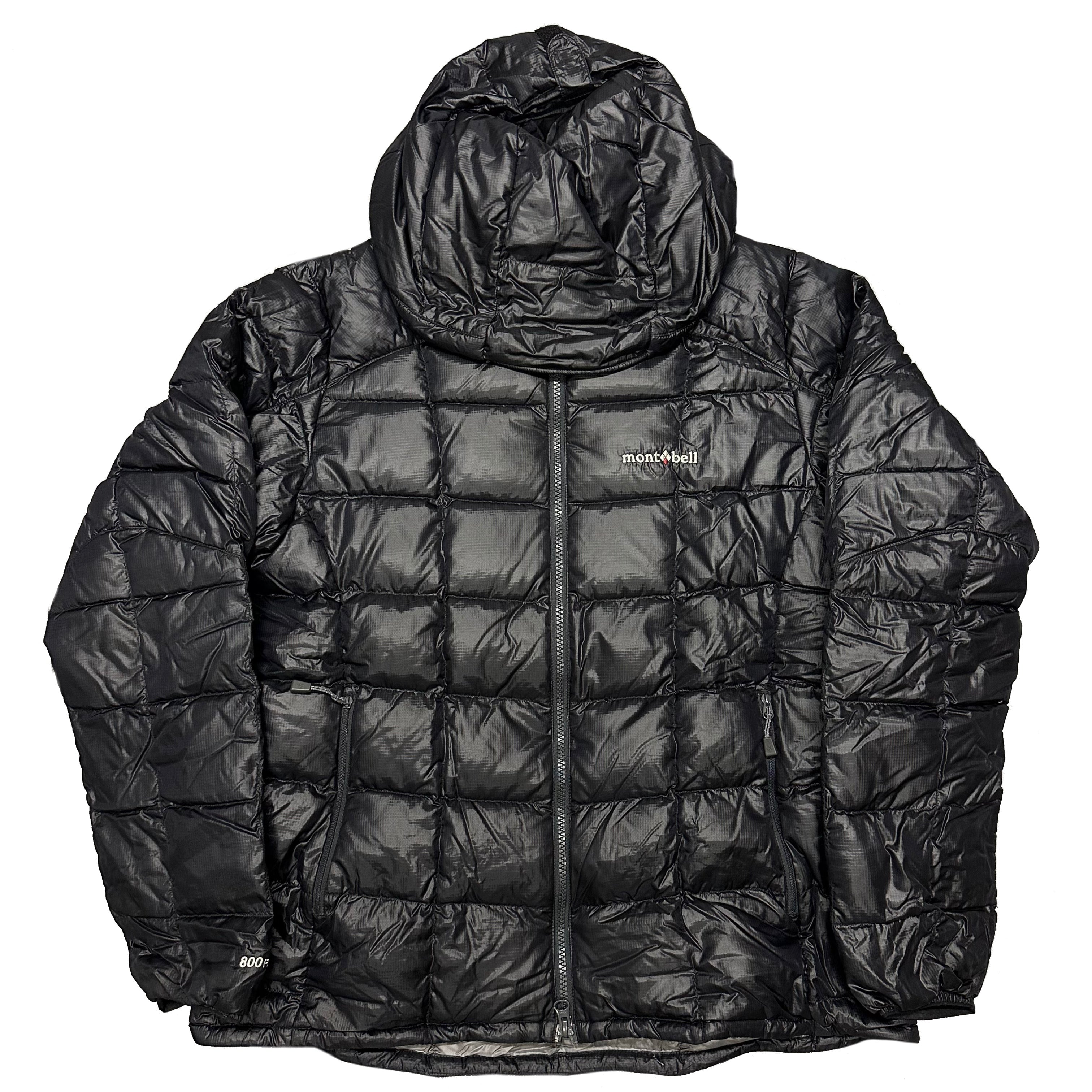 Montbell Square Stitch Down Puffer Jacket In Black ( L )