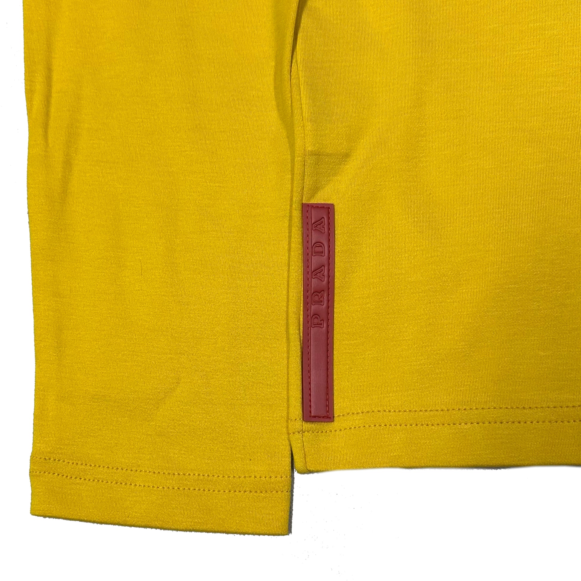 Prada Women’s Long Sleeve Shirt In Yellow ( L ) - 1036 Emporium