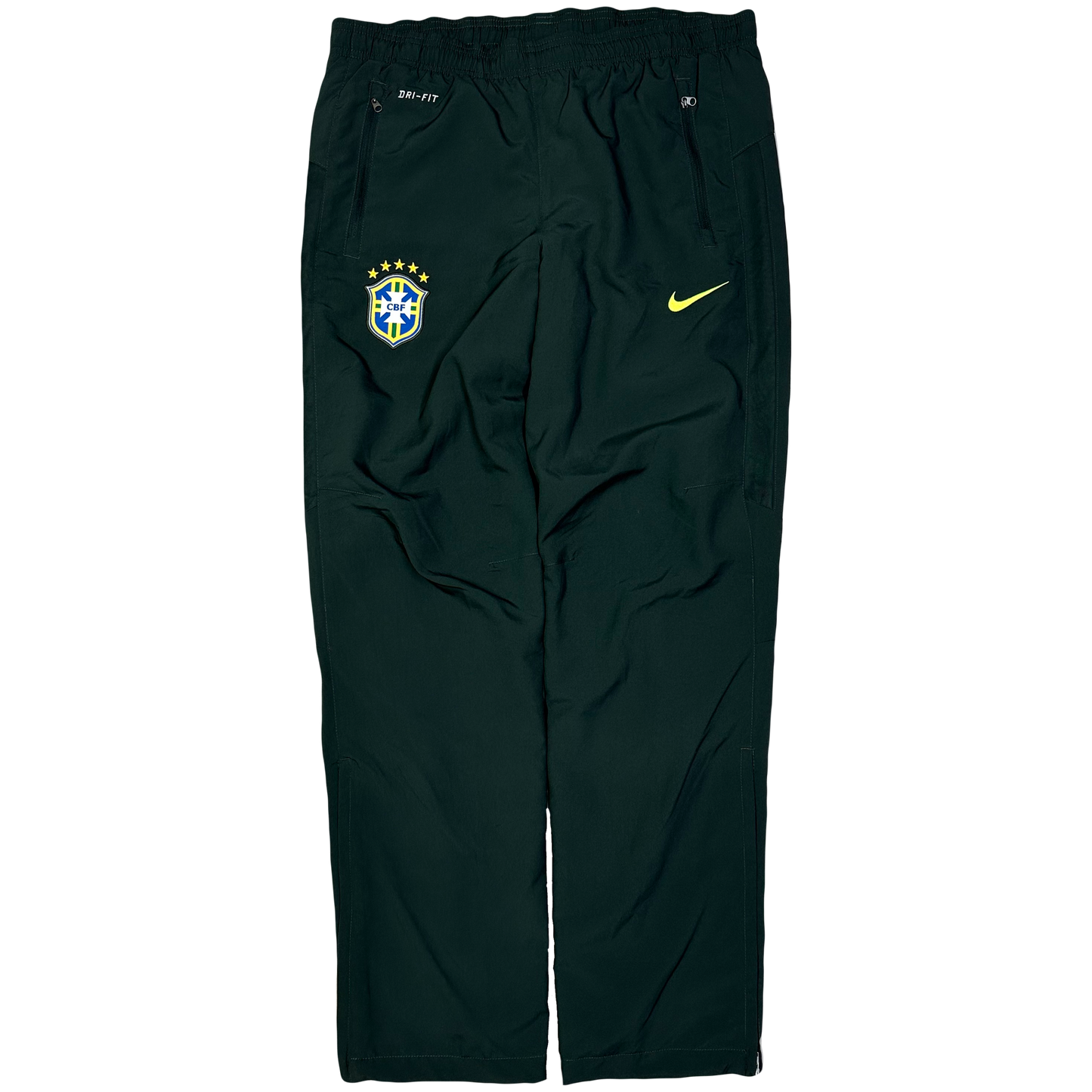 Nike Brazil 2014/15 Tracksuit In Green ( M )