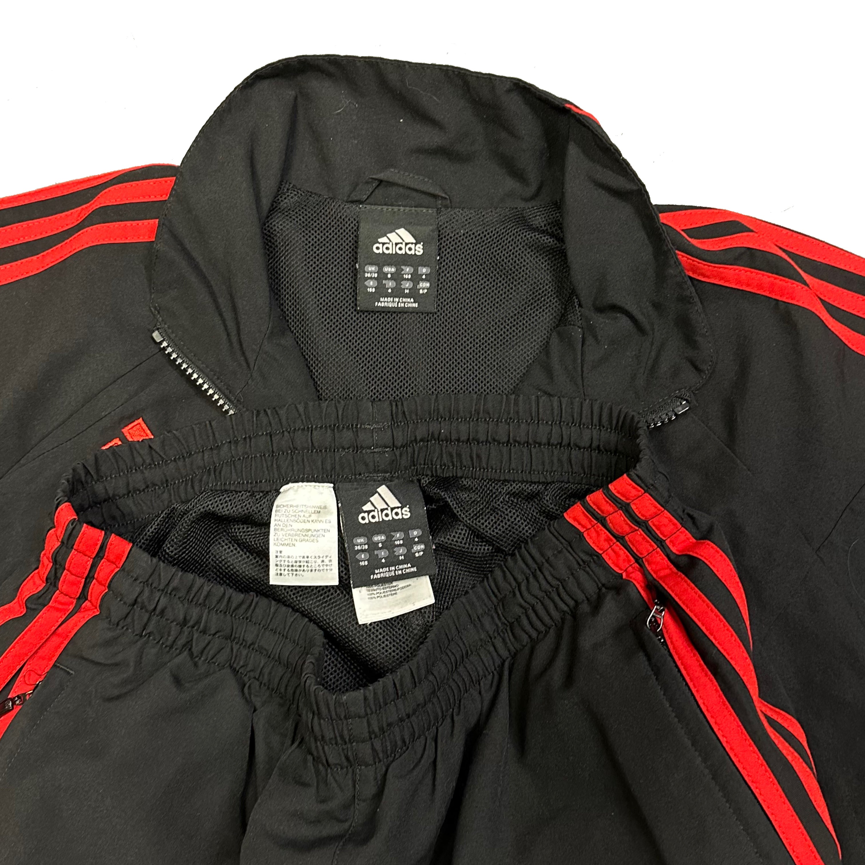 Adidas AC Milan 2009/10 Bwin Tracksuit ( M )