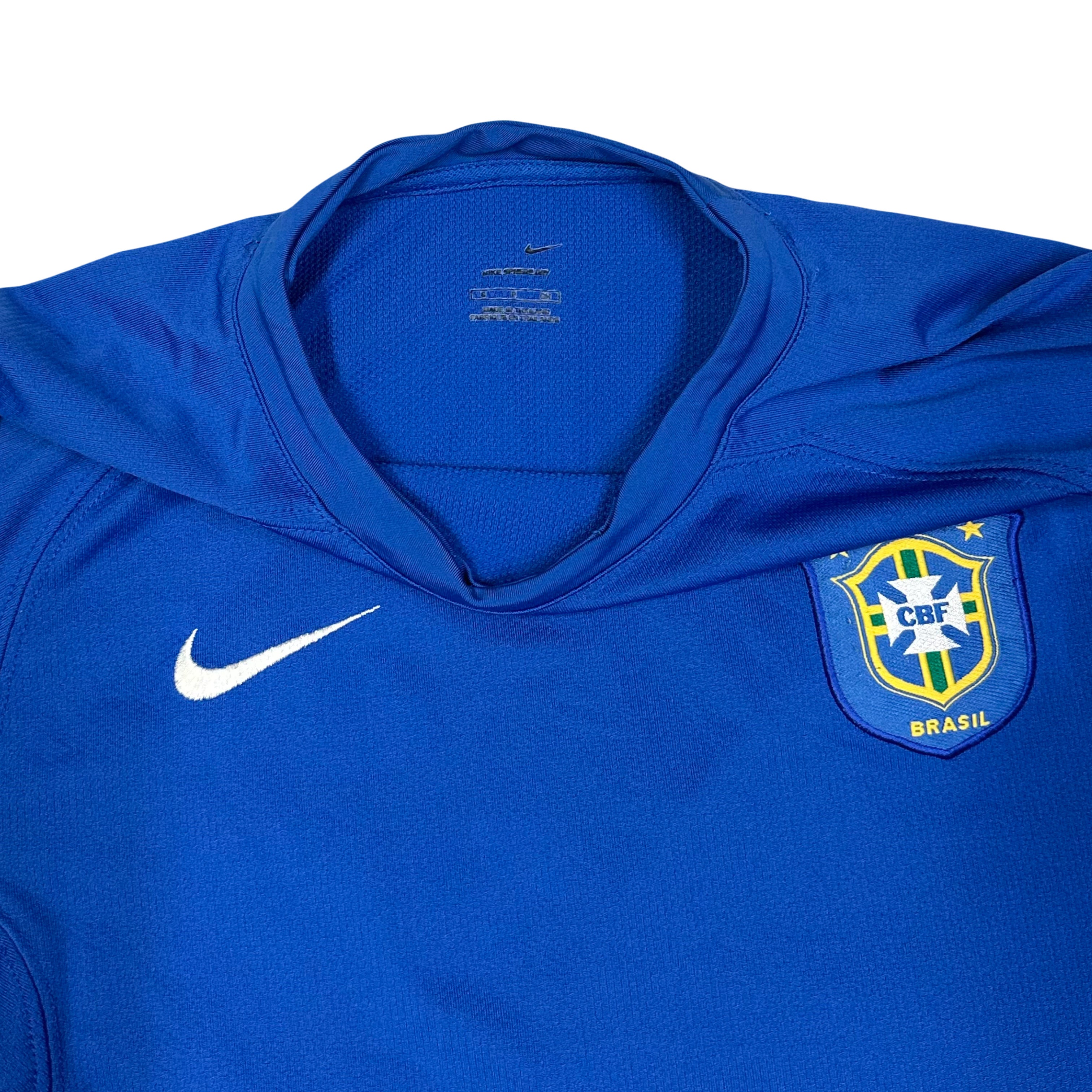 Nike Brazil 2006/07 Shirt In Blue ( S )