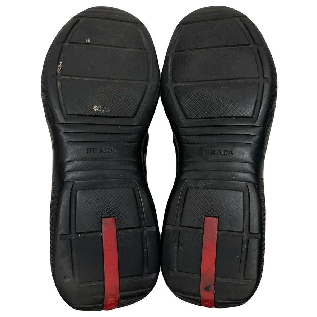 Prada America’s Cup Sneakers In Navy & Olive (7UK)