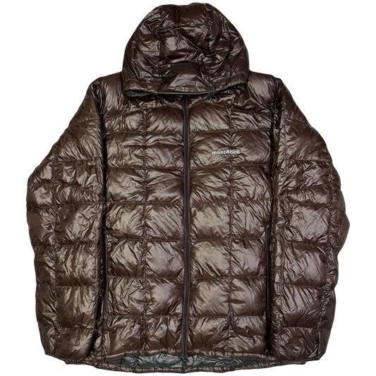 Montbell Puffer Jacket In Brown ( XL )