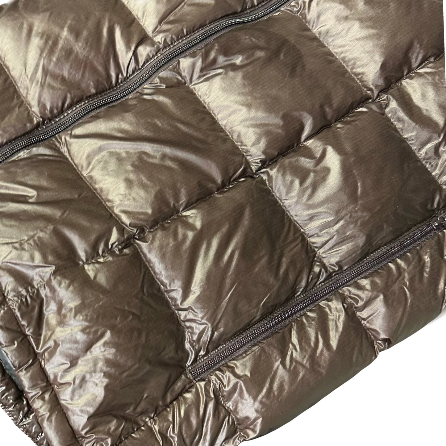 Montbell Superior Down Puffer Gilet In Brown ( XL )