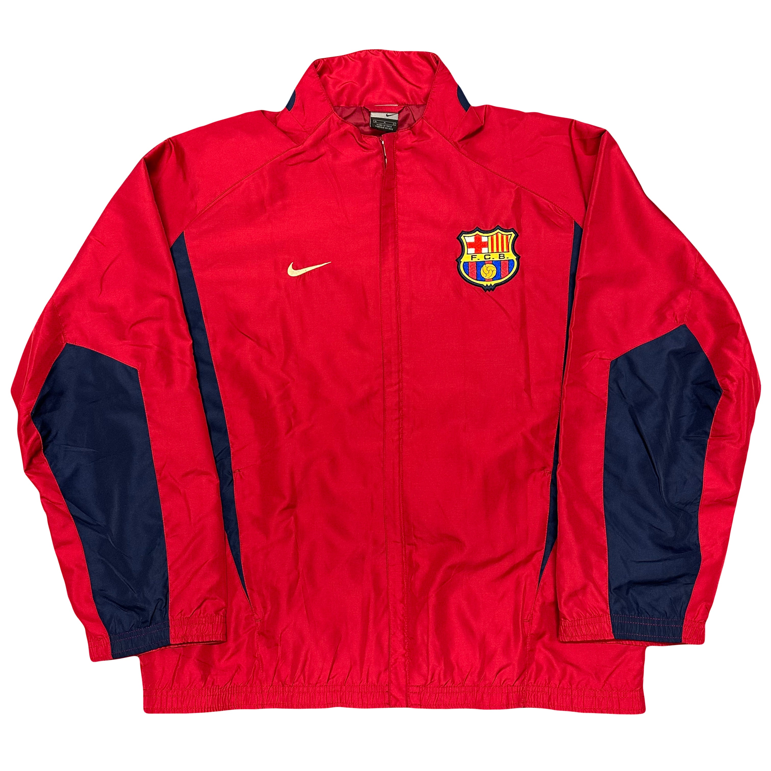 Nike Barcelona 2002/03 Tracksuit Top ( M )