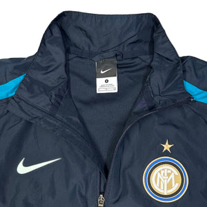 Nike Inter Milan 2009/10 Tracksuit Top In Navy & Blue ( S )