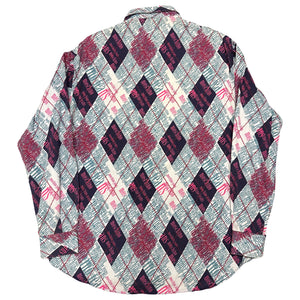 Moschino Monogram Long Sleeve Shirt ( XL )