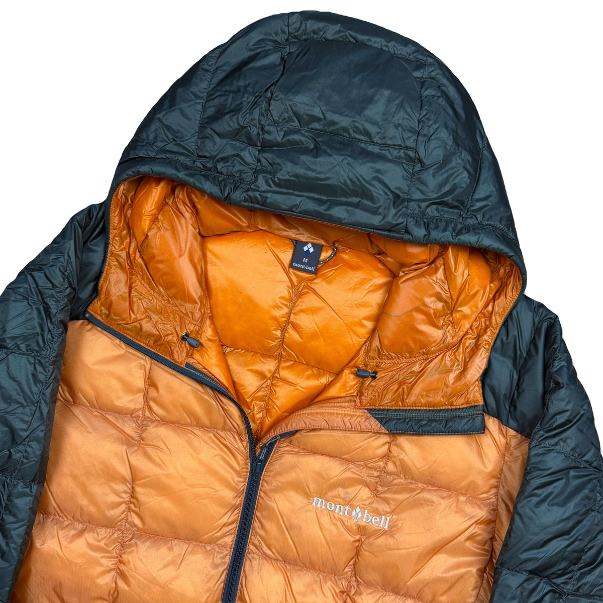 Montbell Superior Down Parka Puffer Jacket In Orange (M)