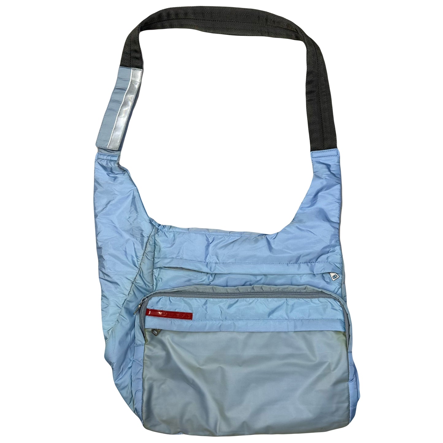 Prada Sport 1999 Side Bag In Baby Blue