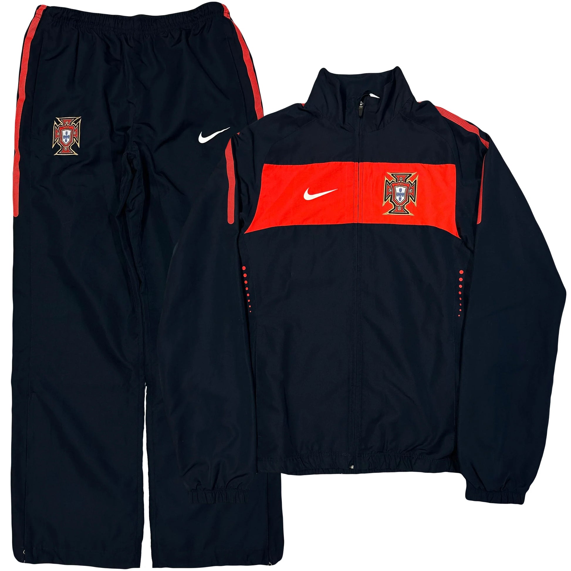 Nike Portugal 2010/11 Tracksuit In Navy ( S ) - 1036 Emporium
