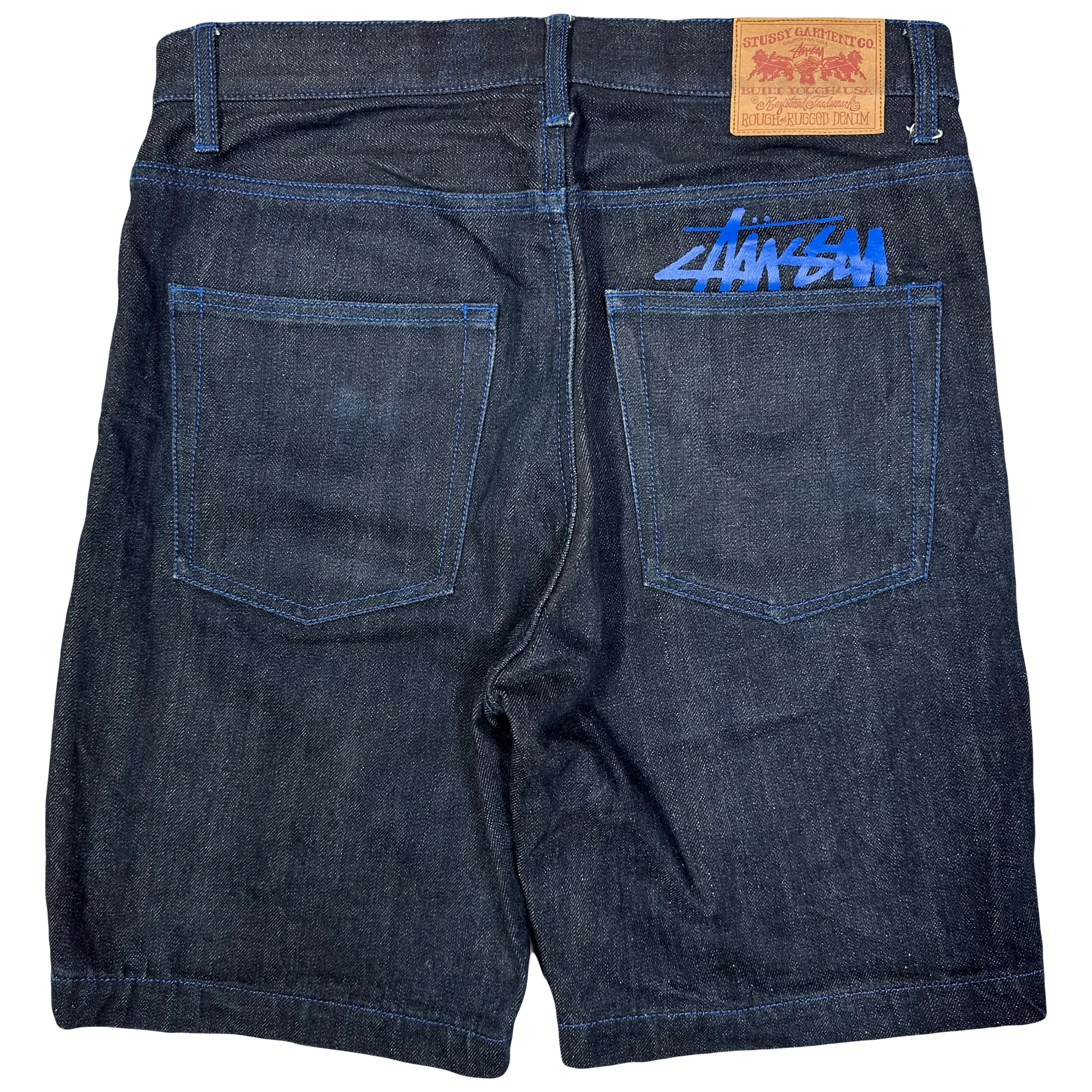 Stüssy Jorts With Blue Print ( W30 )