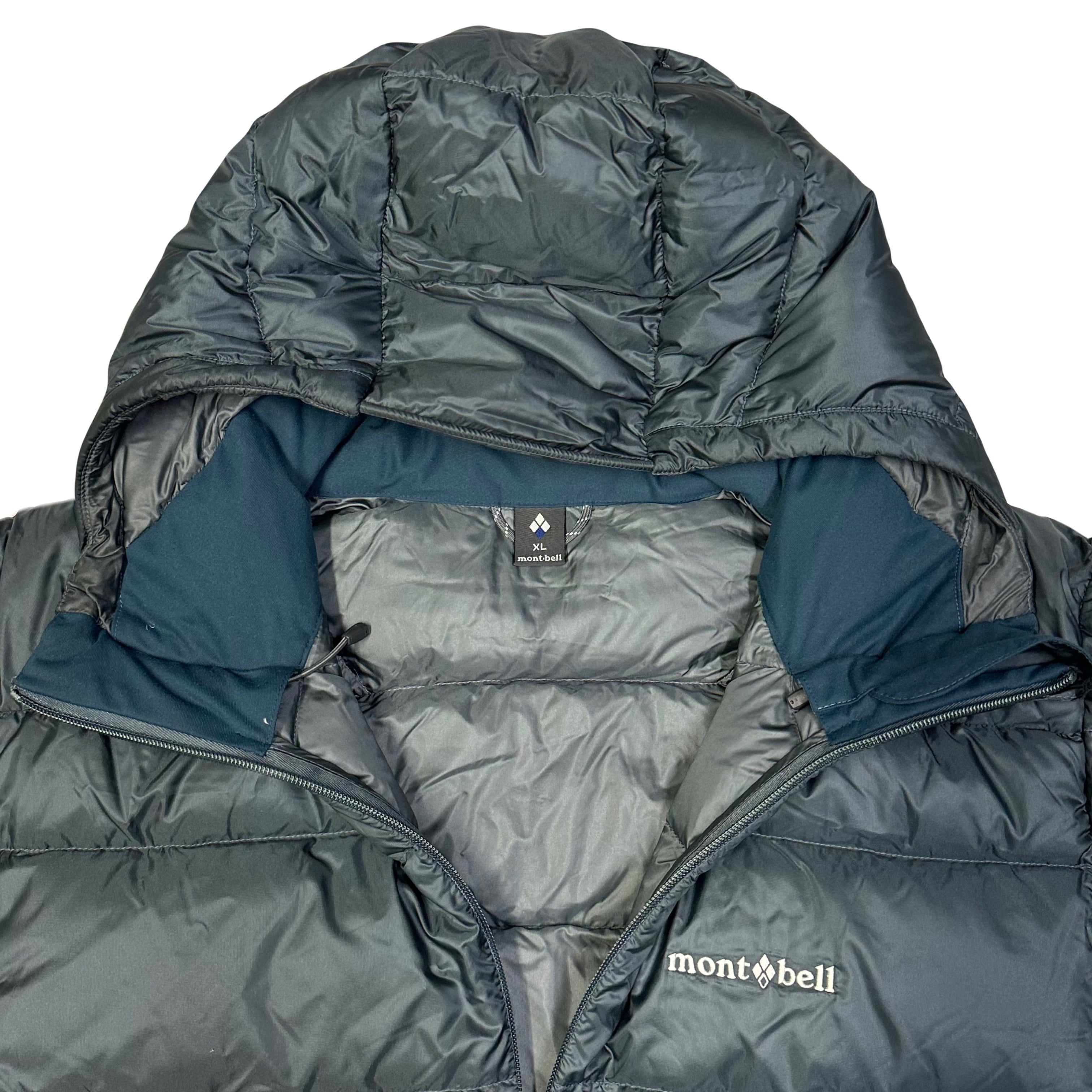 Montbell EX 800 Alpine Down Puffer Jacket In Gunmetal grey ( XL )