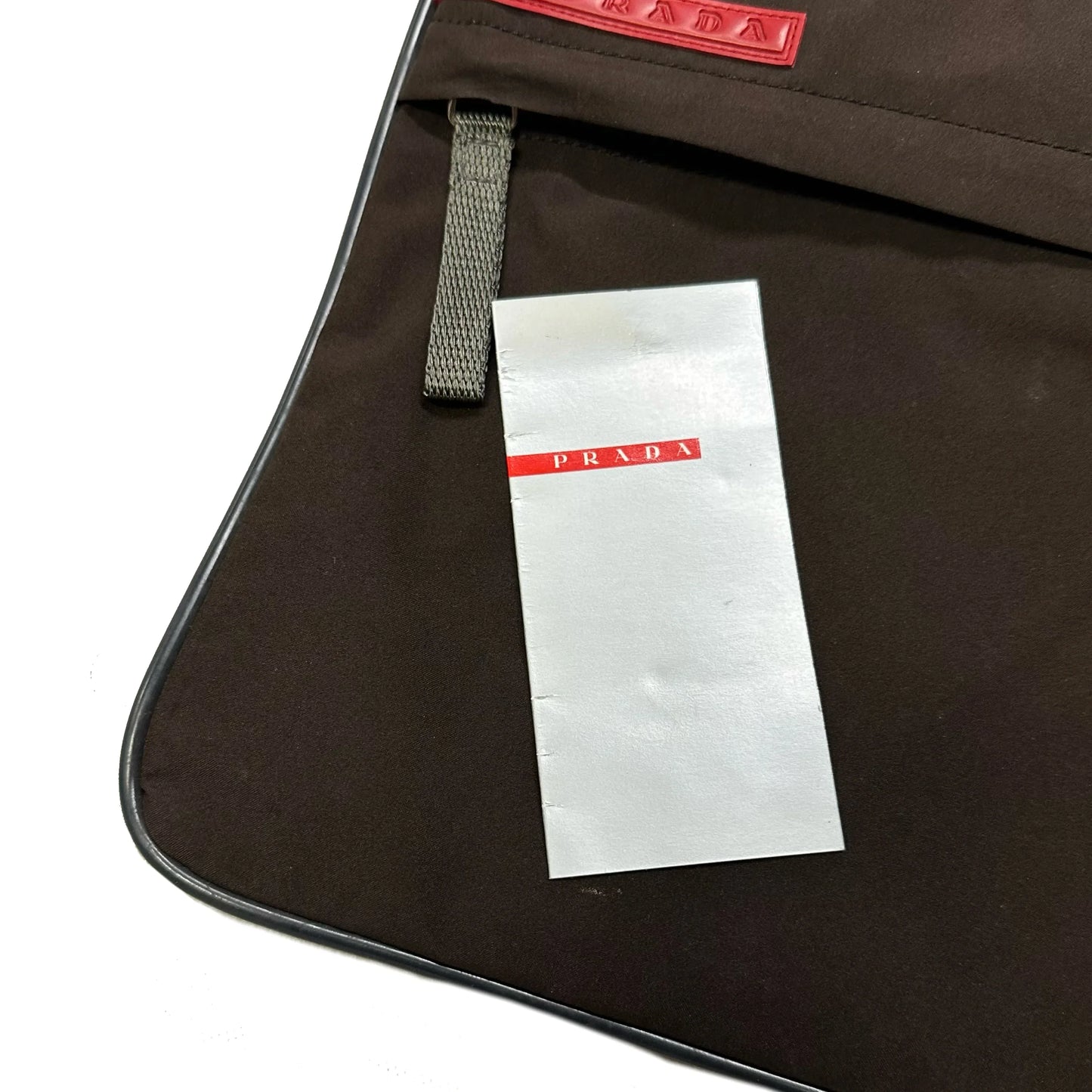 Prada Side Bag In Brown