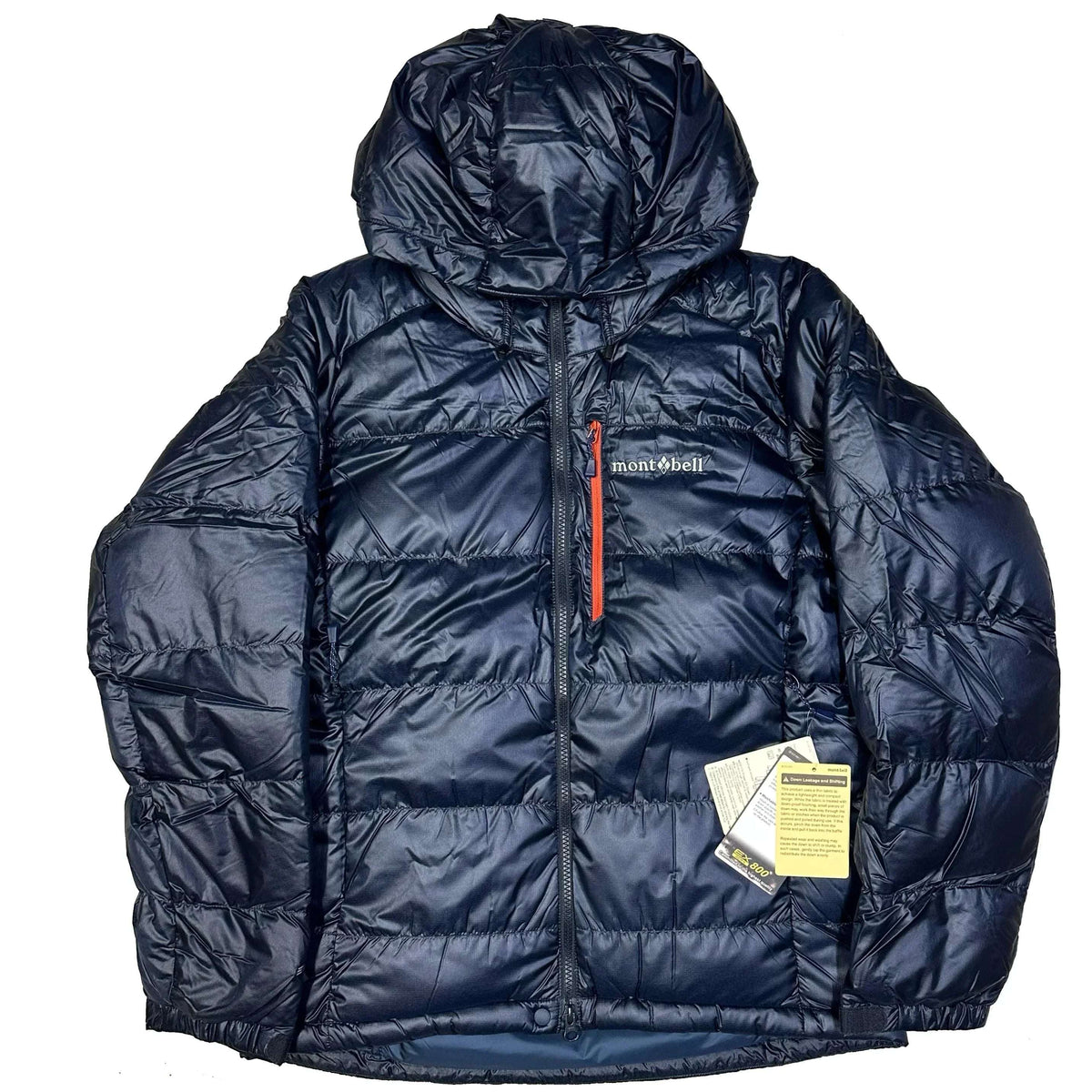 Montbell Alpine Down Parka Puffer Jacket In Navy Blue (M)