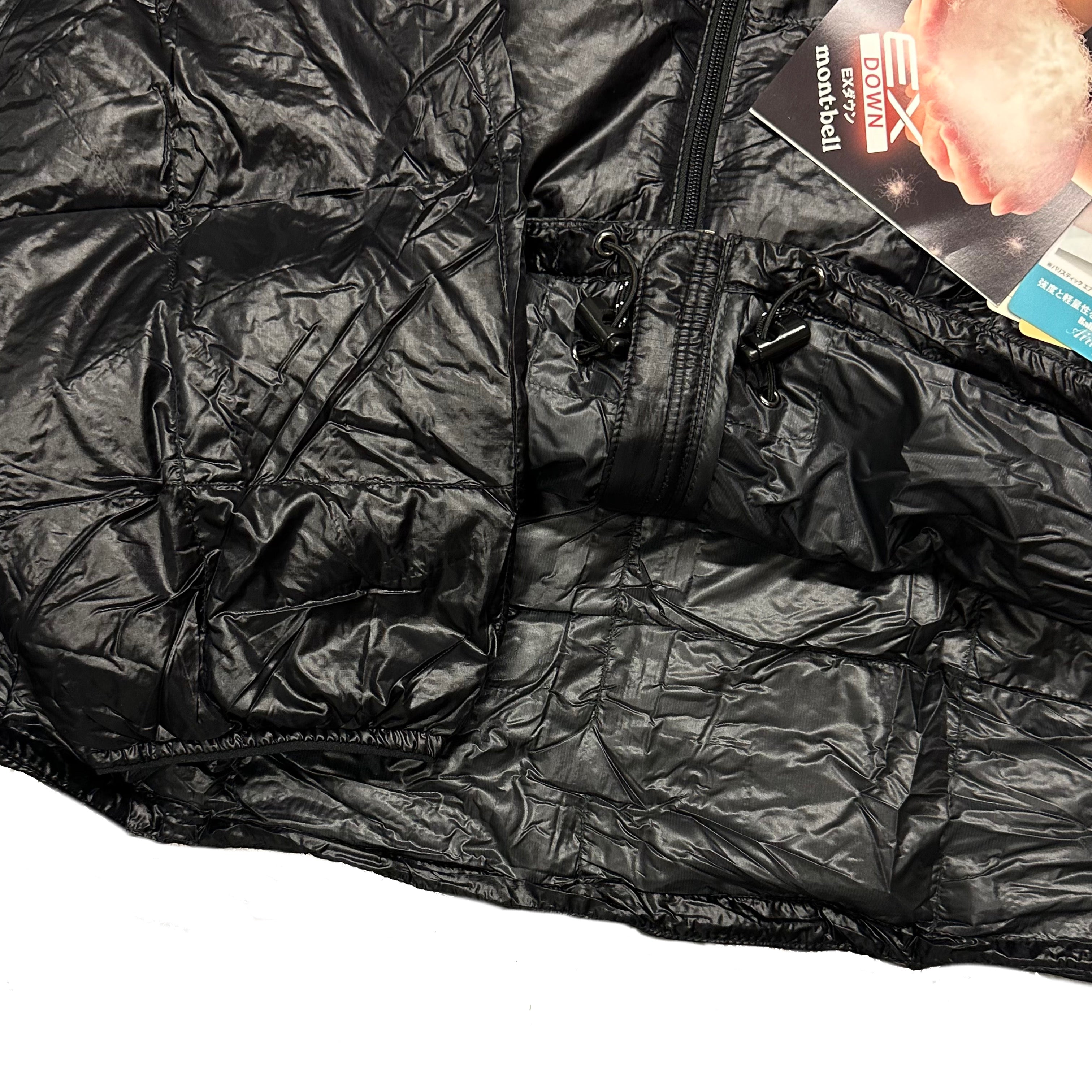 Montbell Square Stitch Down Puffer Jacket In Black ( XL )