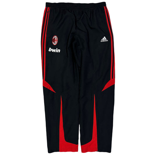 Adidas AC Milan 2008/09 Tracksuit Bottoms In Black ( M )