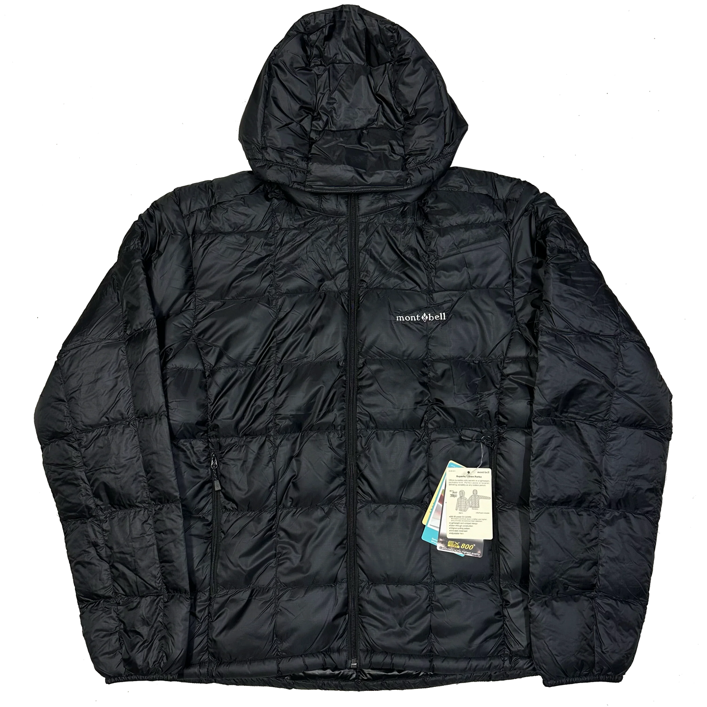 Montbell Superior Down Parka Puffer Jacket In Black ( US/EUR L )