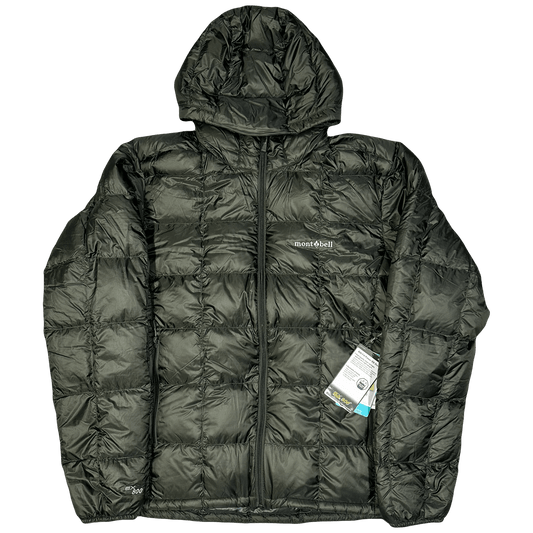 Montbell Superior Down Parka Puffer Jacket In Dark Green (US/EUR S)