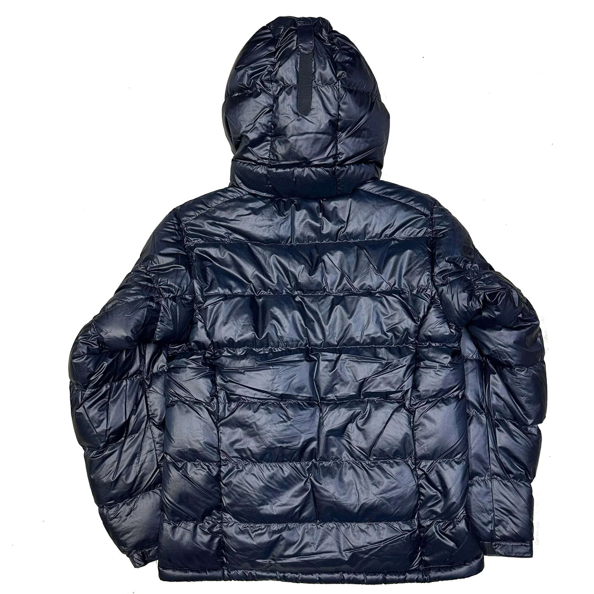 Montbell Alpine Down Parka Puffer Jacket In Navy Blue (M)