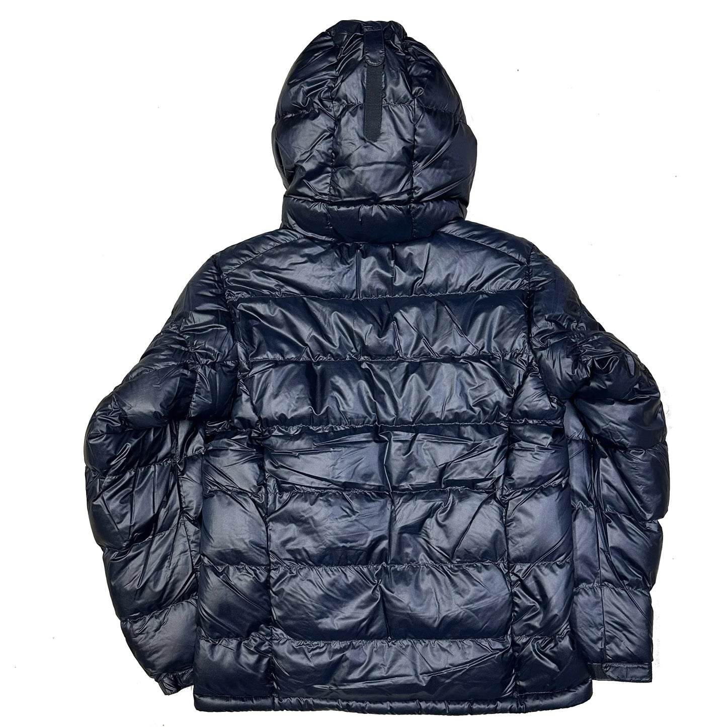 Montbell Alpine Down Parka Puffer Jacket In Navy Blue ( M )