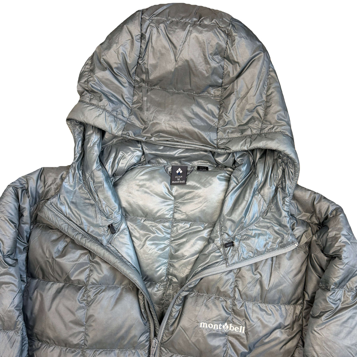 Montbell Superior Down Parka Puffer Jacket In Grey (M)