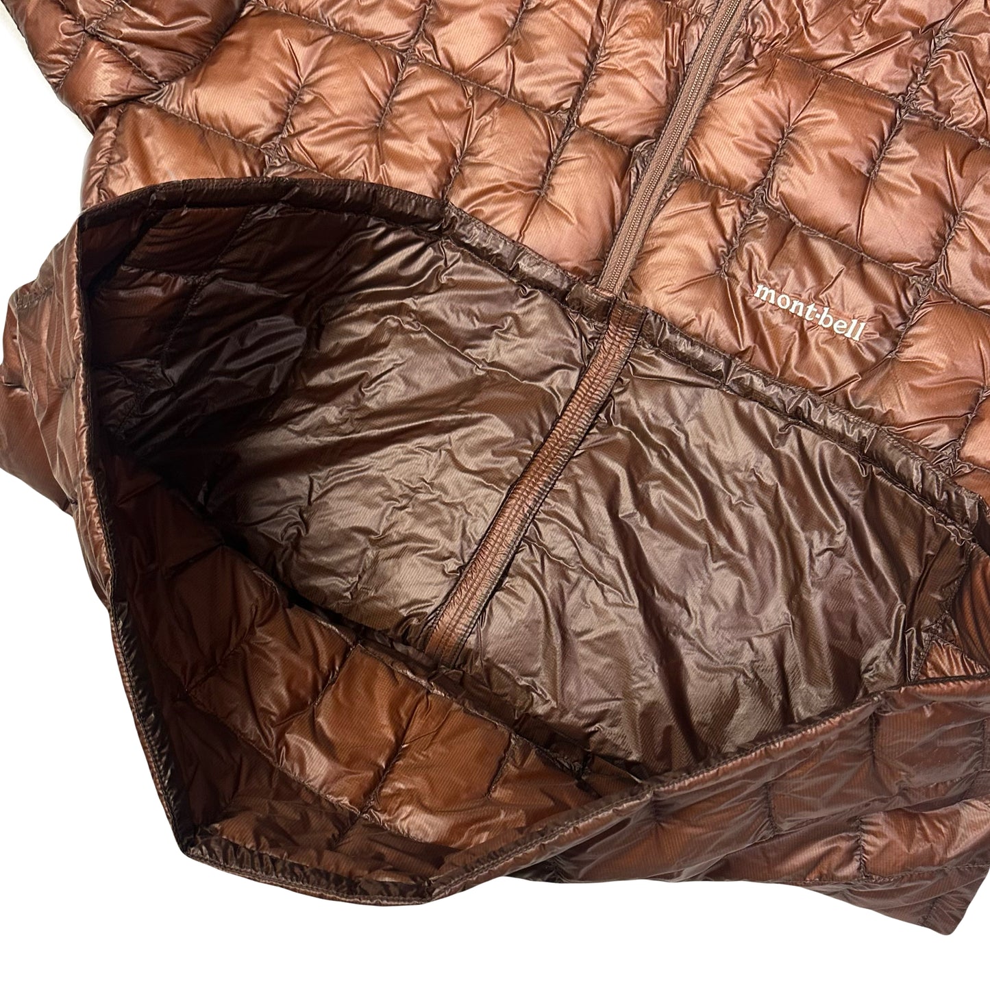 Montbell Plasma 1000 Alpine Down Parka Puffer Jacket In Brown (USA/EUR L)