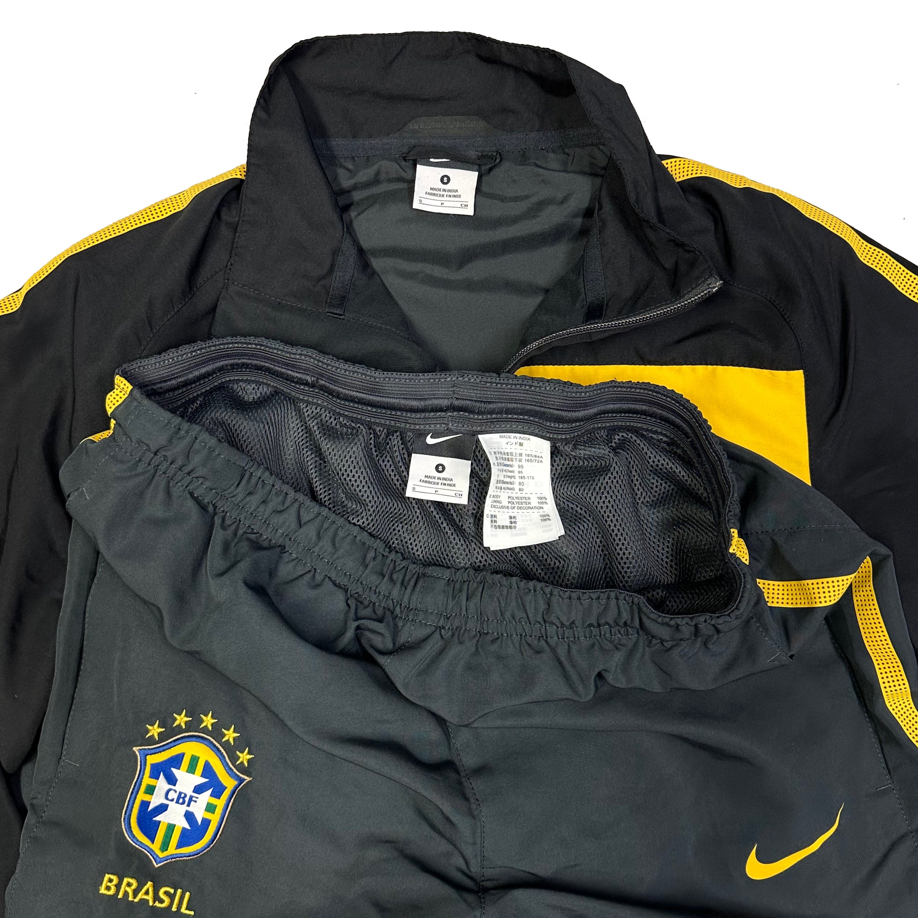 Nike Brazil 2010/11 Tracksuit ( S )